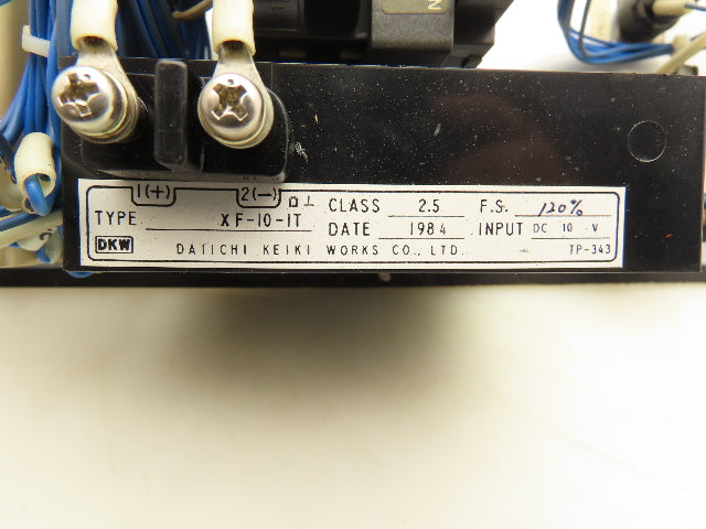 Fanuc F93115574 Chip Conveyor HMI Operator Control Panel XF-10-1T Meter