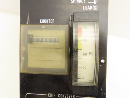 Fanuc F93115574 Chip Conveyor HMI Operator Control Panel XF-10-1T Meter