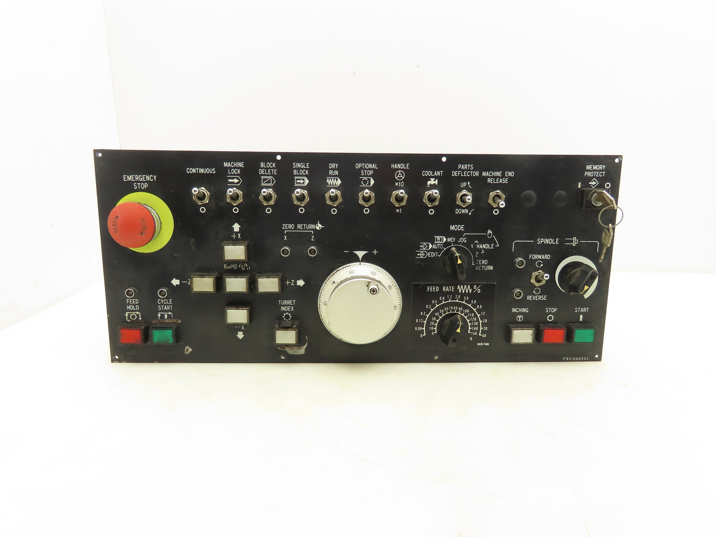 Fanuc F93100033C HMI Operator Control Panel Pulse Generator A860-0201-T001