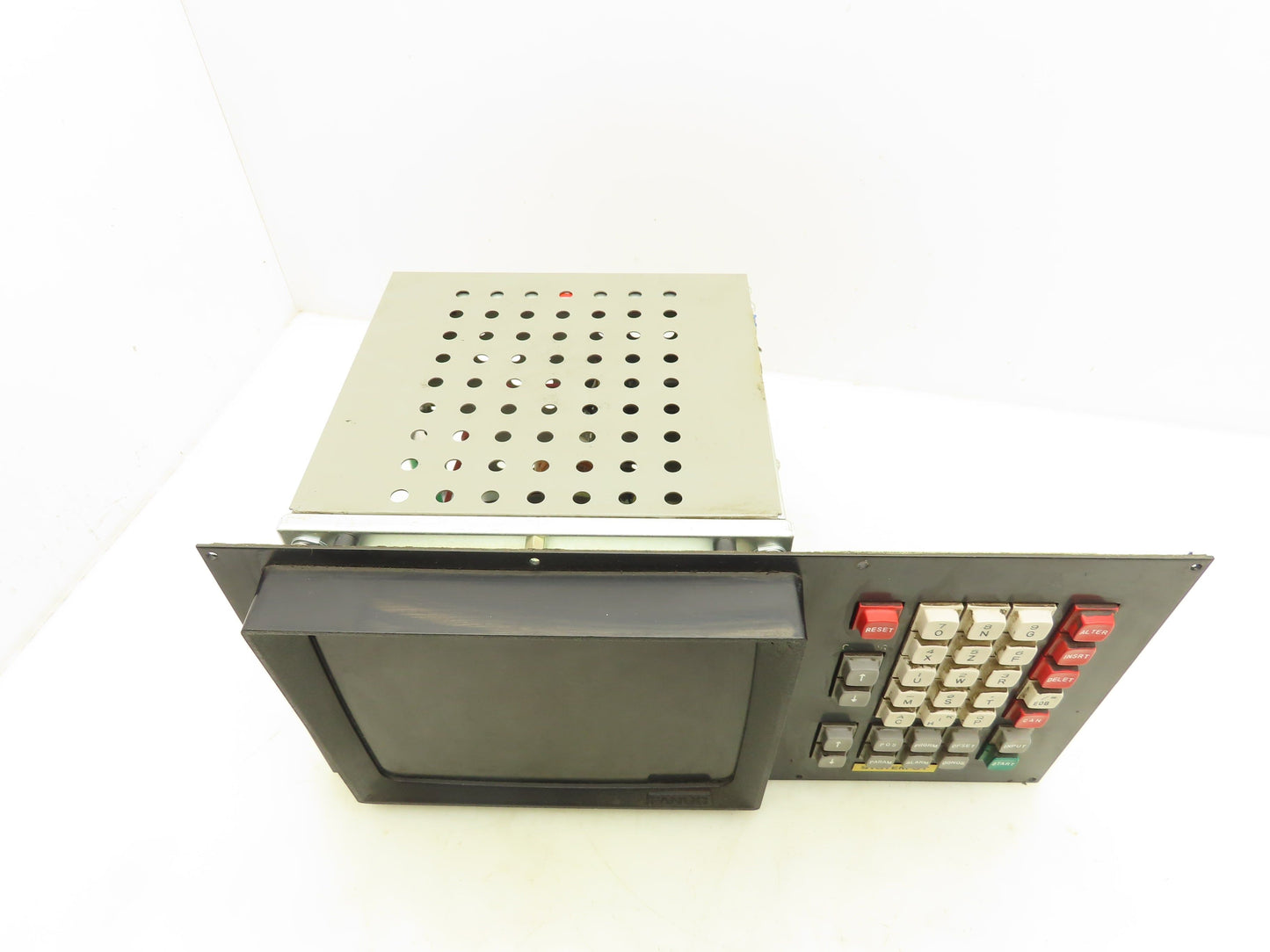 Fanuc A02B-0061-C001 HMI Operator Control Panel 9" Monitor A61L-0001-0092