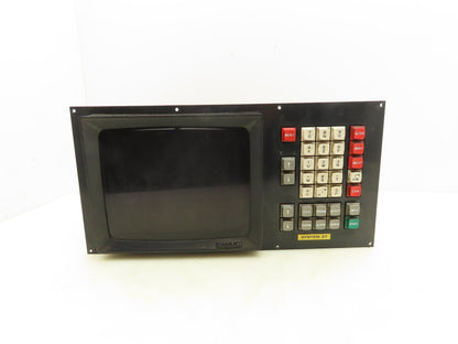 Fanuc A02B-0061-C001 HMI Operator Control Panel 9" Monitor A61L-0001-0092