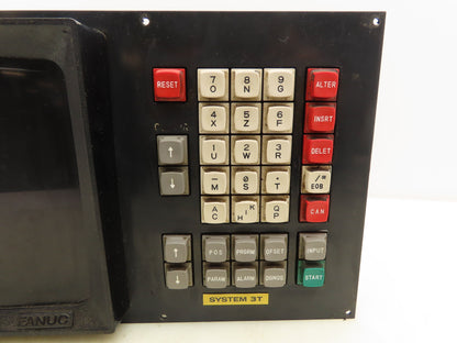Fanuc A02B-0061-C001 HMI Operator Control Panel 9" Monitor A61L-0001-0092