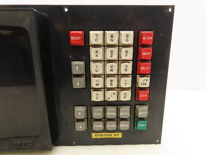 Fanuc A02B-0061-C001 HMI Operator Control Panel 9" Monitor A61L-0001-0092