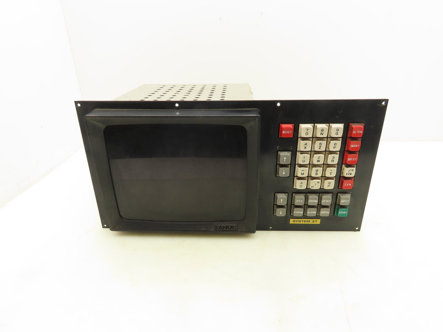 Fanuc A02B-0061-C001 HMI Operator Control Panel 9" Monitor A61L-0001-0092