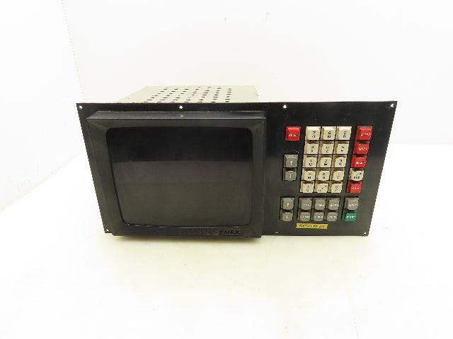 Fanuc A02B-0061-C001 HMI Operator Control Panel 9" Monitor A61L-0001-0092