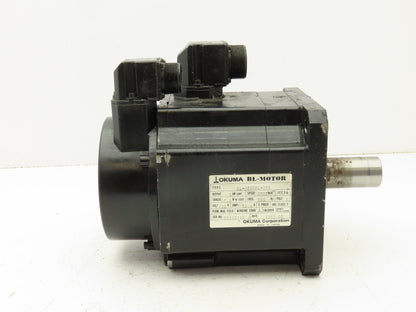 Okuma BL-MC100E-30S AC Servo Motor 3kW 3000 RPM 133V 3PH Encoder ER-FC-2048D