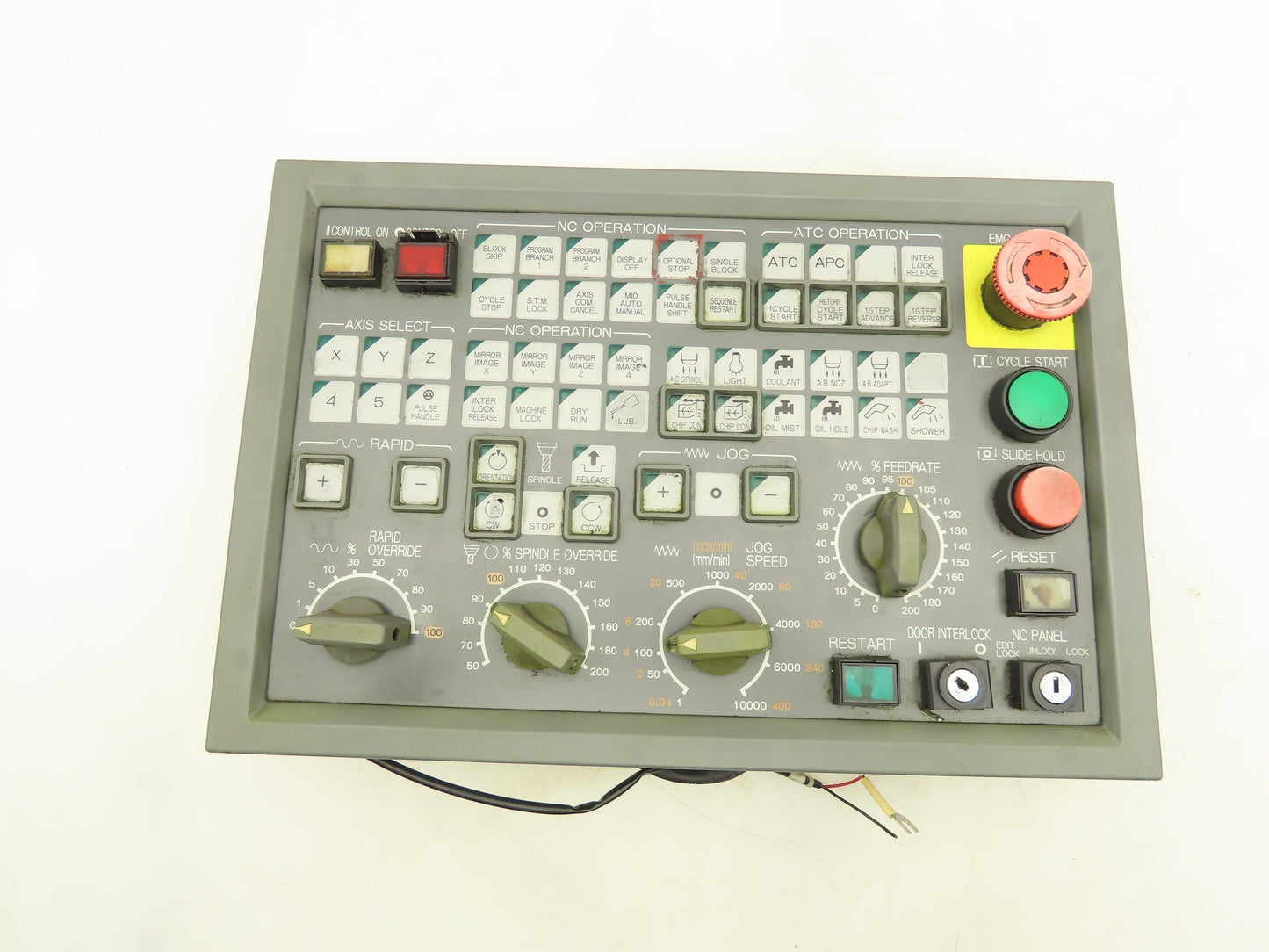 Okuma MPN7000 M-S Operator Control Panel E0105-566-103-3