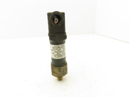 Barksdale 96210-BB2-S0073 Pressure Switch Sensor DECR 15PSI 1000PSI Max 1/4" NPT