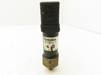 Barksdale 96210-BB2-S0073 Pressure Switch Sensor DECR 15PSI 1000PSI Max 1/4" NPT