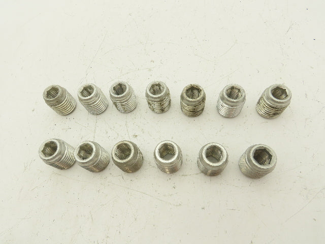 Threaded Locking Insert 3/4-10 x 1-1/4-7 Thread Repair Allen Hex Drive Lot of 13