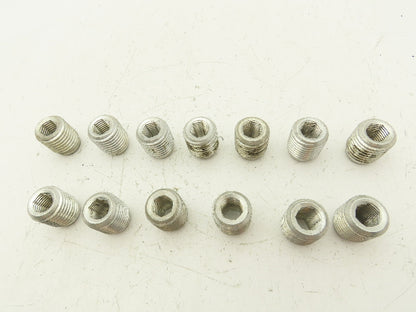Threaded Locking Insert 3/4-10 x 1-1/4-7 Thread Repair Allen Hex Drive Lot of 13