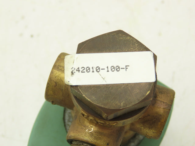Asco JKF8320G184 Red Hat Solenoid Valve 3-Way 1/4" NPT 24VDC Coil