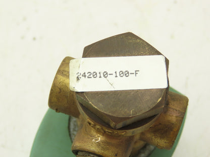 Asco JKF8320G184 Red Hat Solenoid Valve 3-Way 1/4" NPT 24VDC Coil