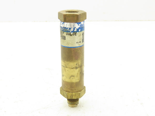 Circle Seal Controls 5133B-2MP-500 Inline Pressure Relief Valve 1/4" NPT 500 PSI