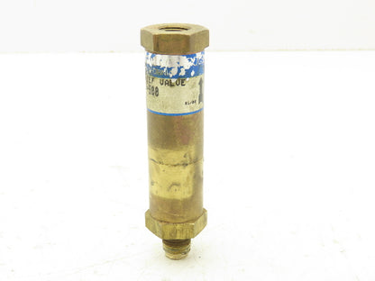 Circle Seal Controls 5133B-2MP-500 Inline Pressure Relief Valve 1/4" NPT 500 PSI