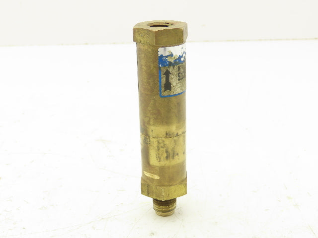 Circle Seal Controls 5133B-2MP-500 Inline Pressure Relief Valve 1/4" NPT 500 PSI