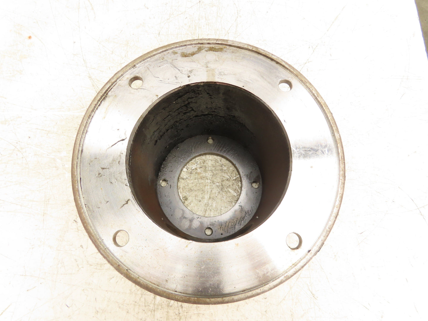 NEMA 324-405TSC Pump Motor C-Face Adapter Steel Bell Housing 2/4-Bolt SAE-C