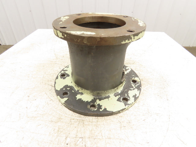 NEMA 324-405TSC Pump Motor C-Face Adapter Cast-Iron Bell Housing 8/4-Bolt SAE-D