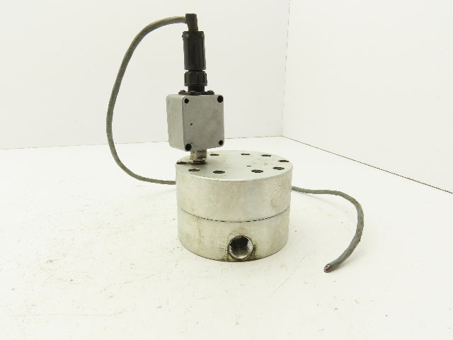 AW Company JVA-60KL Positive Displacement Gear Flow Meter Hall Effect Sensor