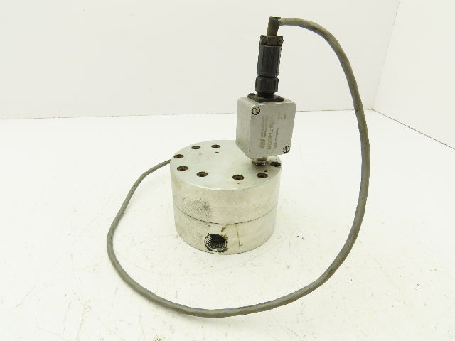 AW Company JVA-60KL Positive Displacement Gear Flow Meter Hall Effect Sensor