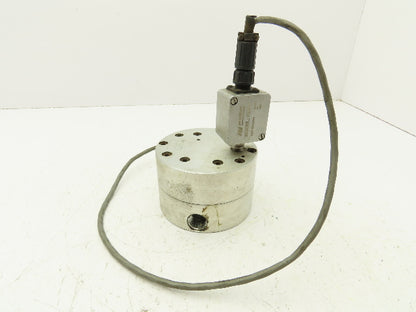 AW Company JVA-60KL Positive Displacement Gear Flow Meter Hall Effect Sensor