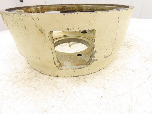 NEMA 364TYZ 324-405 C-Face Motor Pump Adapter Steel Bell Housing 2/4-Bolt SAE-C