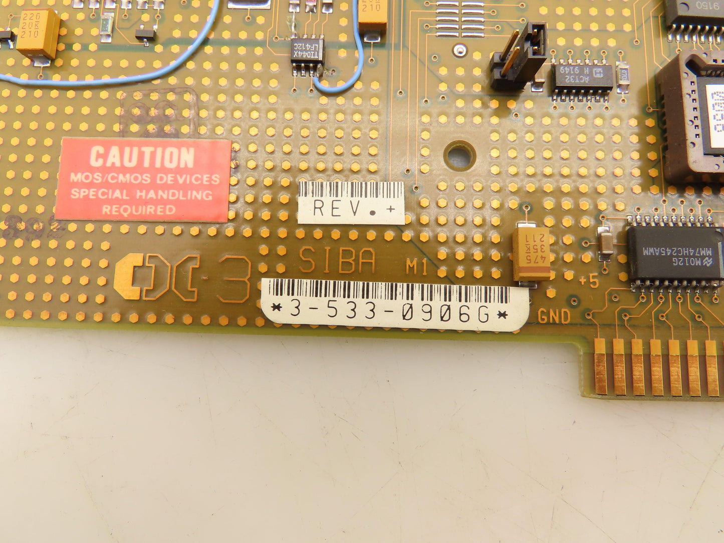 Cincinnati Milacron 3-533-0906G SIBA PLC Communication Circuit Board Module
