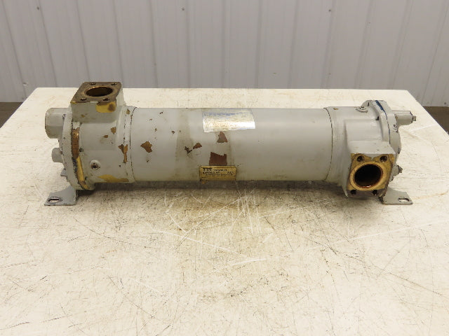 ITT SX2000/HFF 24" Oil Cooler Shell & Tube Heat Exchanger 4-Pass 1.5" NPT x SAE