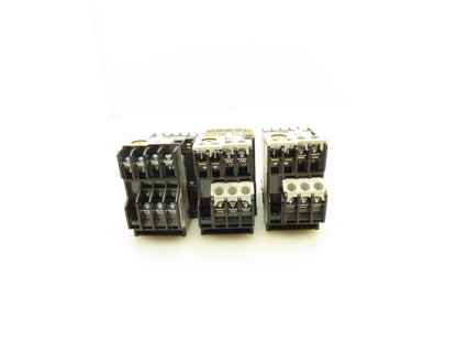Fuji Electric SJ-0SG Magnetic Contactor Thermal Overload Relay Lot of 3