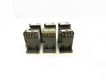 Fuji Electric SJ-0SG Magnetic Contactor Thermal Overload Relay Lot of 3
