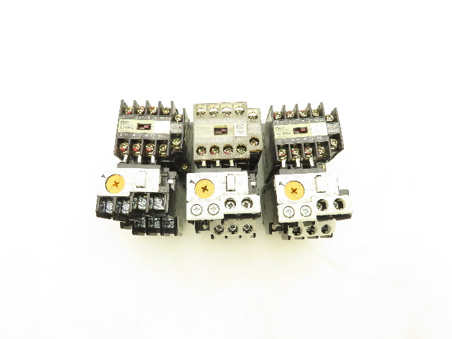 Fuji Electric SJ-0SG Magnetic Contactor Thermal Overload Relay Lot of 3