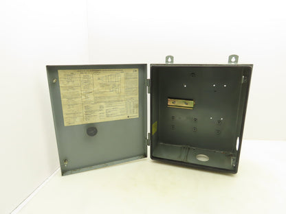 Allen Bradley 505-BJD Motor Starter Control Box 14x12x5" Enclosure Only