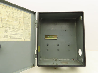 Allen Bradley 505-BJD Motor Starter Control Box 14x12x5" Enclosure Only