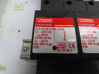 Phoenix Contact FLT-PLUS Flashtrab-Plus CTRL W/ Valvetrab Lighting Arrestor