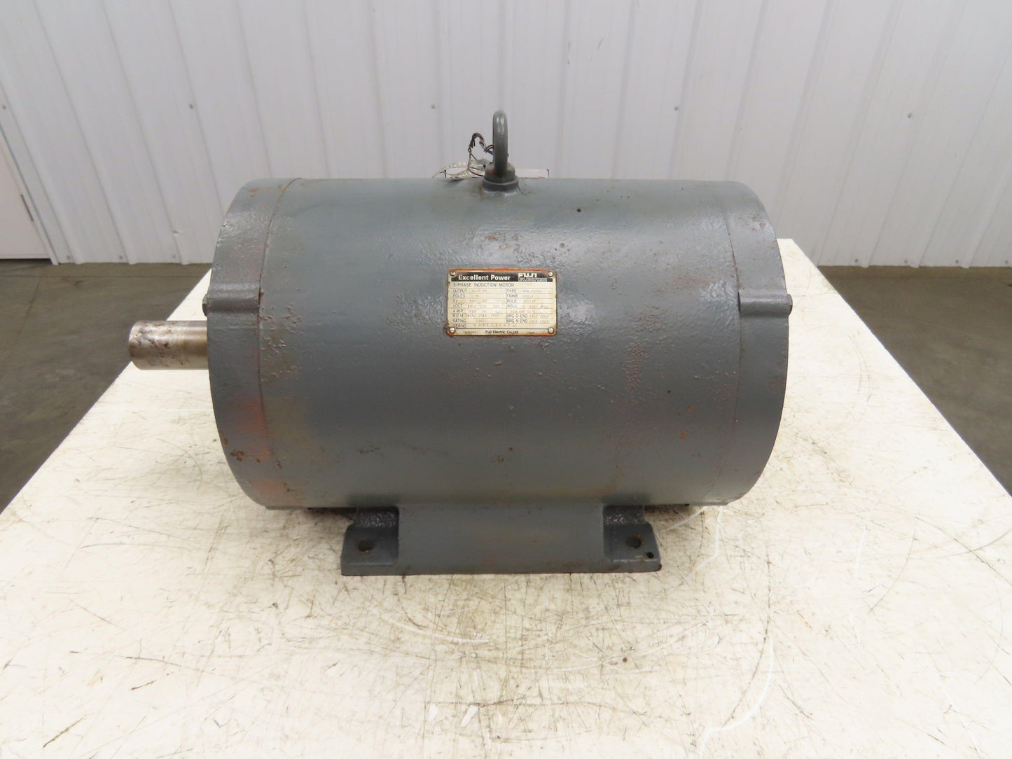 Fuji Electric MRA Metric AC Motor 18.5kw 25Hp 1755 RPM 220V 3PH IEC 160L Frame