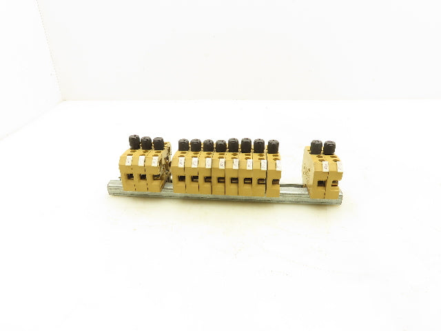 Klippon SAKS3/32 Terminal Block Fuse Holder 440V 15A Lot of 13