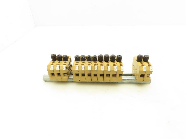 Klippon SAKS3/32 Terminal Block Fuse Holder 440V 15A Lot of 13