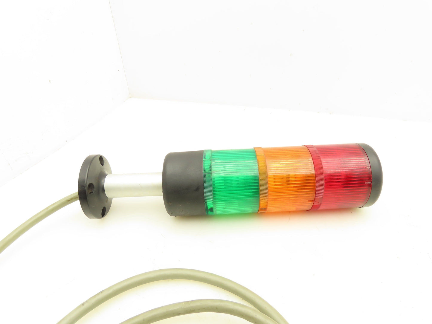 Telemecanique XVA-LC3 Stack Light Signal Tower Light Red-Green-Amber w/Base 220V