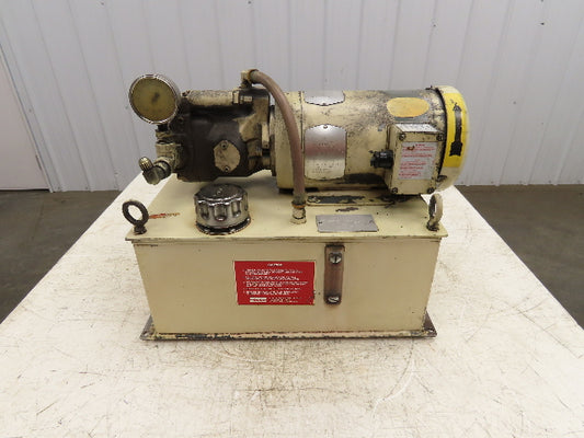 Parker PVP1610B4R212 Hydraulic Power Unit 1000PSI 5.8GPM 7 Gallon Tank 230/460V