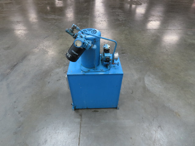 Vickers V101P2P1C20 Hydraulic Power Unit 7.3GPM 2500PSI 2Hp Motor 230/460V 3Ph