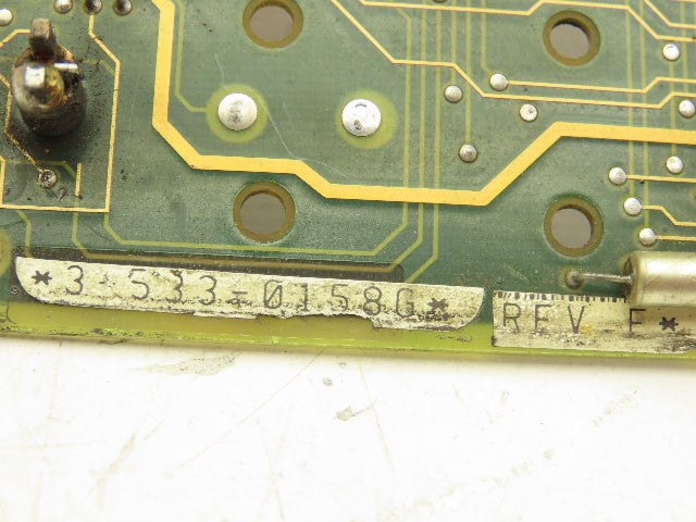 Cincinnati Milacron 3-533-0158G PLC Slot Card Circuit Board Module