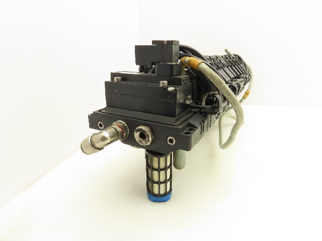 Mecman 07931 Pneumatic Directional Solenoid Valve 8-Station Manifold 24V 5/2