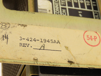 Cincinnati Milacron 3-424-1945A PLC Power Supply Assembly 115/230V In 12/24V Out