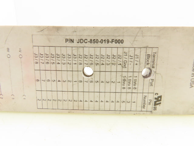 Mencom JDC-850-019-F000 Junction Block 8-Port 5-Pin Home Run Connector