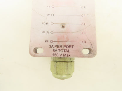 Mencom JDC-850-019-F000 Junction Block 8-Port 5-Pin Home Run Connector