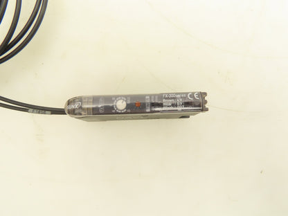 Sunx FX-311P Fiber Optic Amplifier Sensor with Cables  Lot of 2