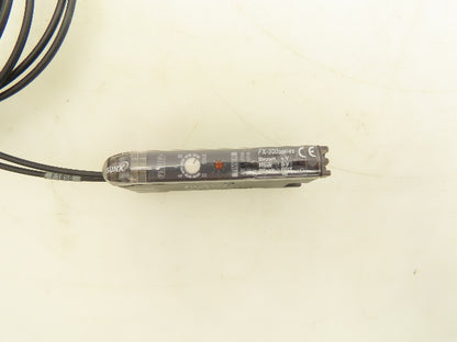 Sunx FX-311P Fiber Optic Amplifier Sensor with Cables  Lot of 2