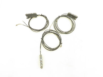 Sunx FX-311P Fiber Optic Amplifier Sensor with Cables  Lot of 3