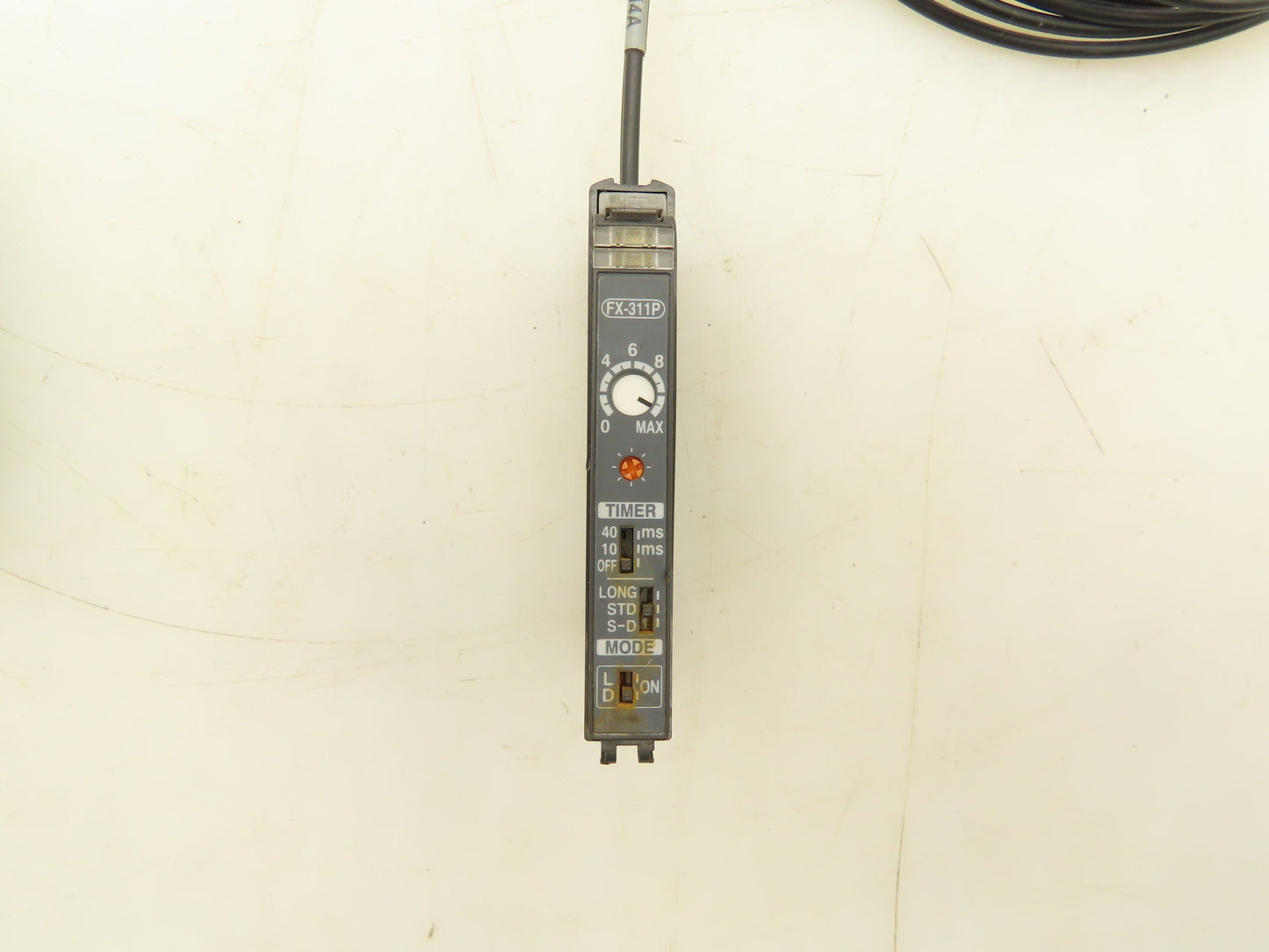 Sunx FX-311P Fiber Optic Amplifier Sensor with Cables  Lot of 3