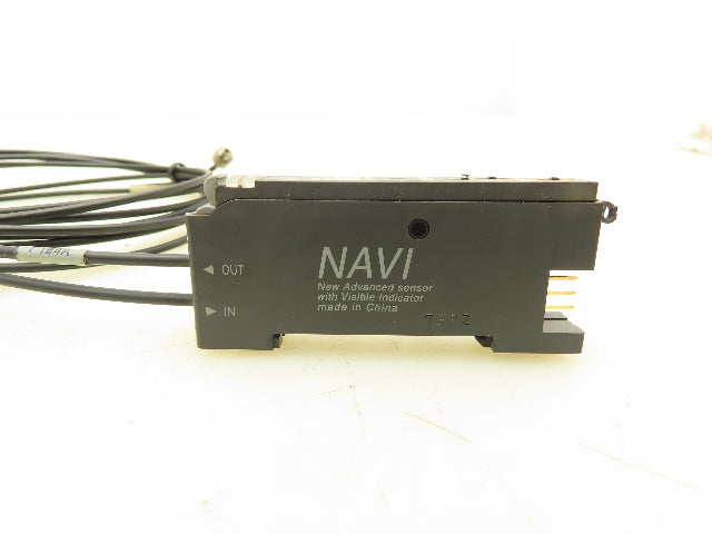 Sunx FX-311P Fiber Optic Amplifier Sensor with Cables  Lot of 3